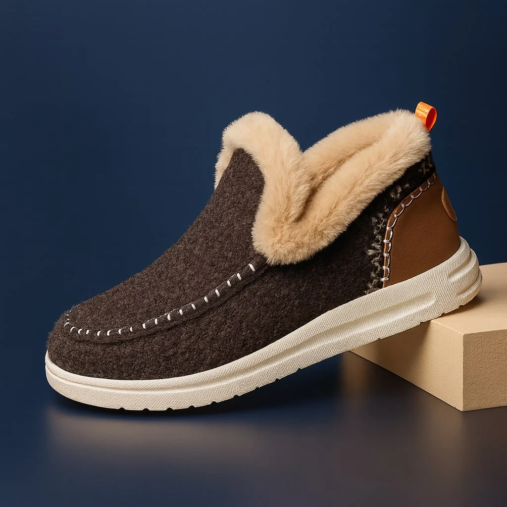 The Davos Shearling Moc Sneaker - Image 5