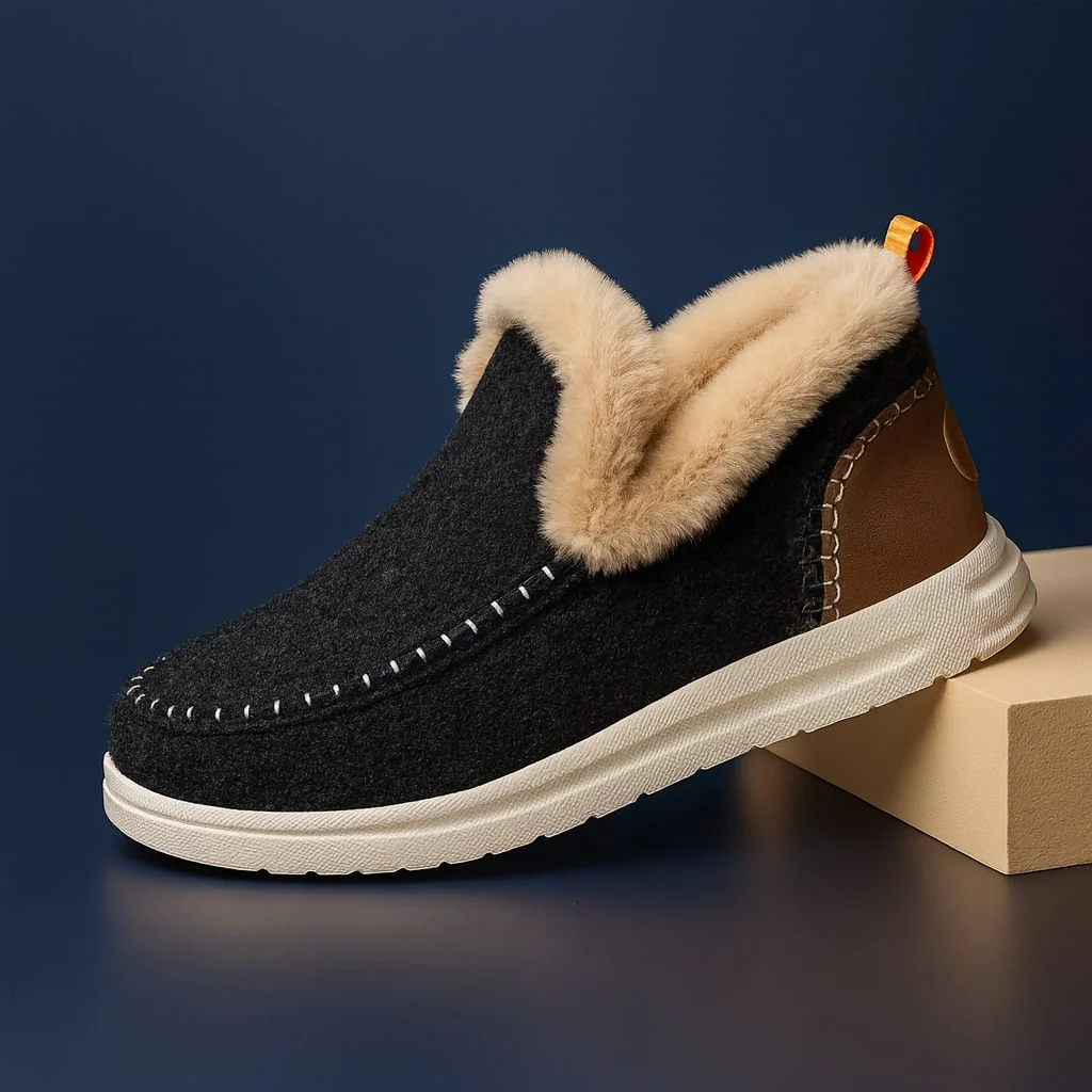The Davos Shearling Moc Sneaker - Image 6