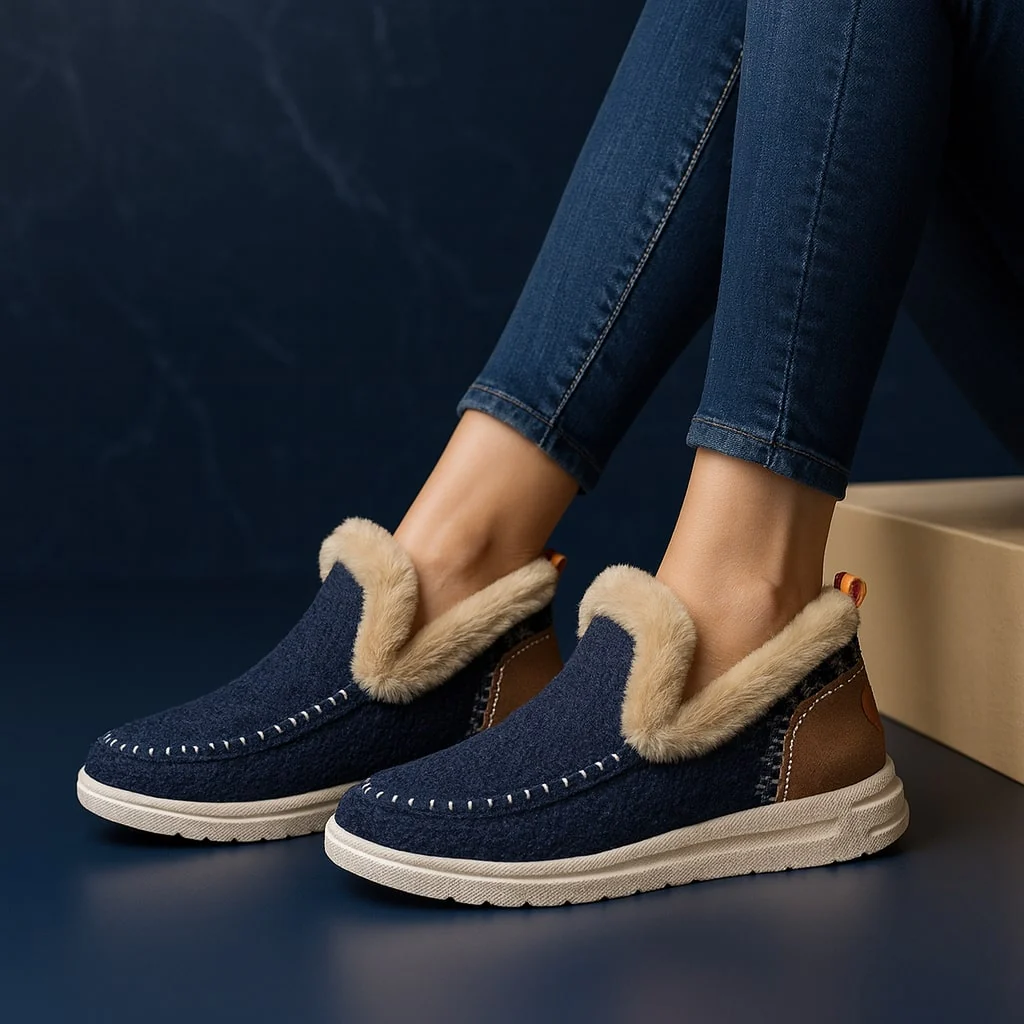 The Davos Shearling Moc Sneaker - Image 7