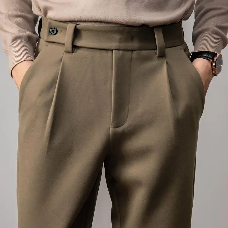 Men's Executive Pleated Trouser - Image 4