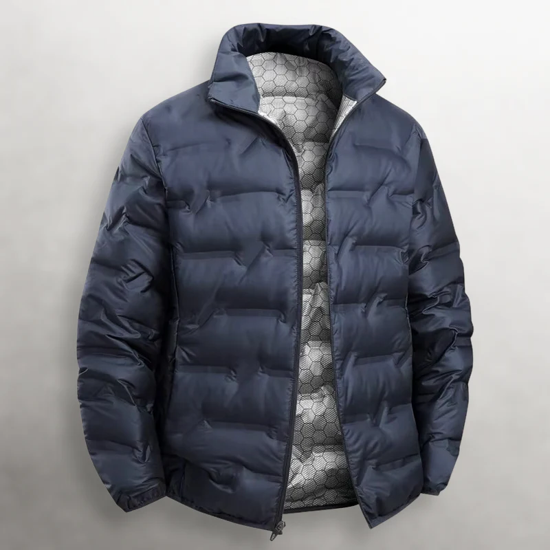 The Halden Quilted Down Jacket - Image 2