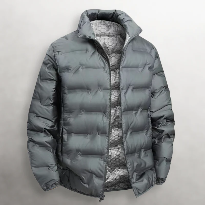 The Halden Quilted Down Jacket - Image 3