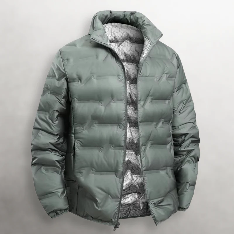 The Halden Quilted Down Jacket - Image 4