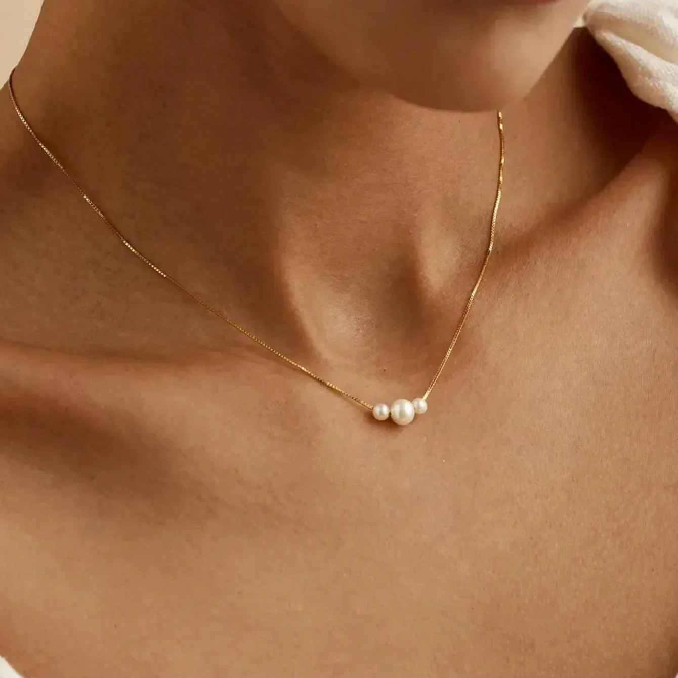 The Luminescence Collection – Freshwater Pearl Pendants - Image 3