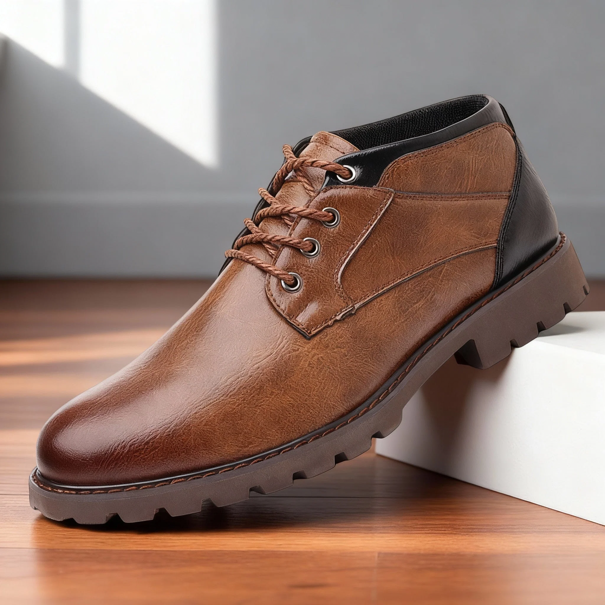 The Navigator Rugged Ankle Boot - Image 3