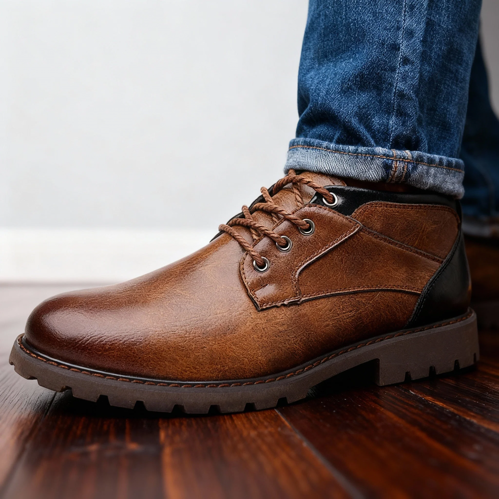 The Navigator Rugged Ankle Boot - Image 7