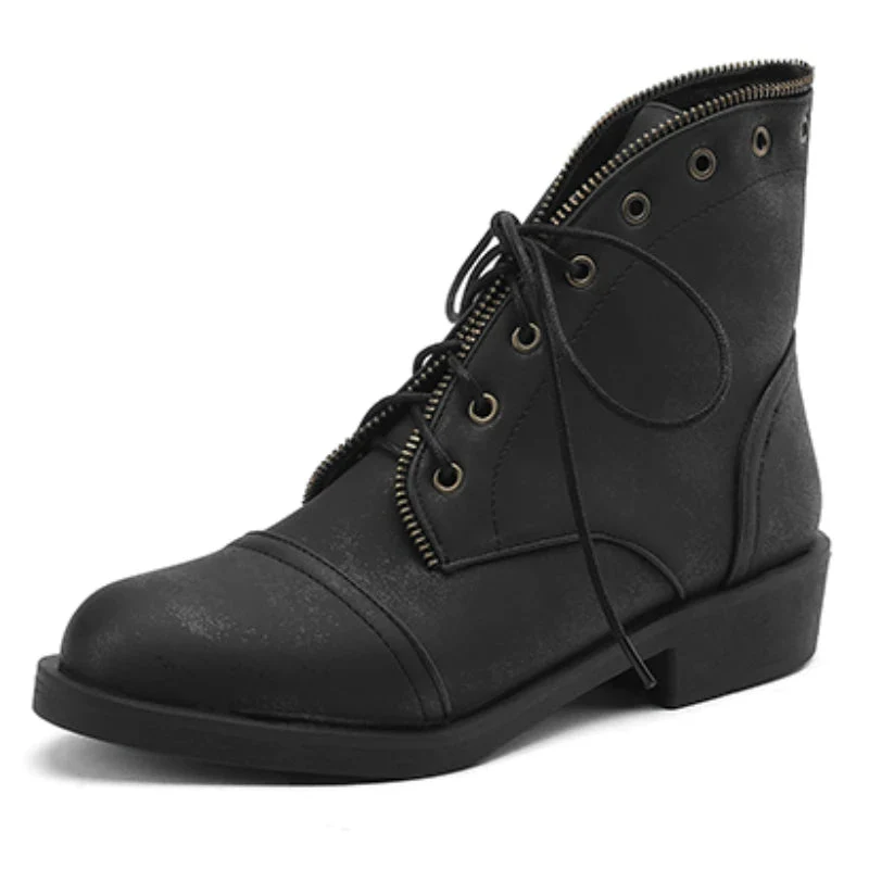 The Nova Split-Zip Ankle Boot - Image 3