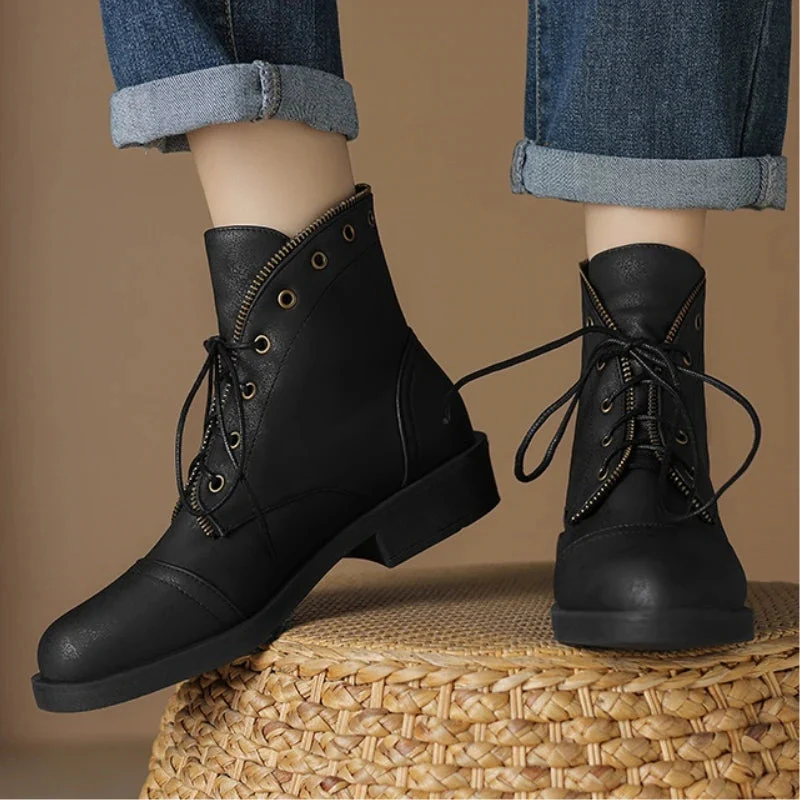 The Nova Split-Zip Ankle Boot - Image 8