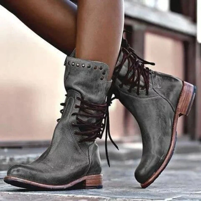 The Rebel Lace-Up Boot - Image 3