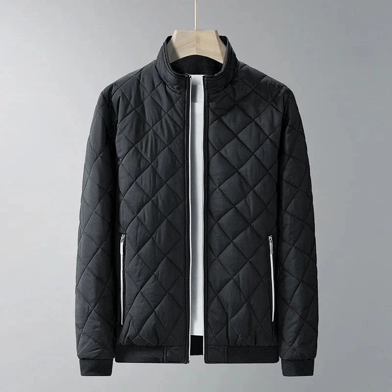 Titan Diamond-Quilted Bomber - Image 2