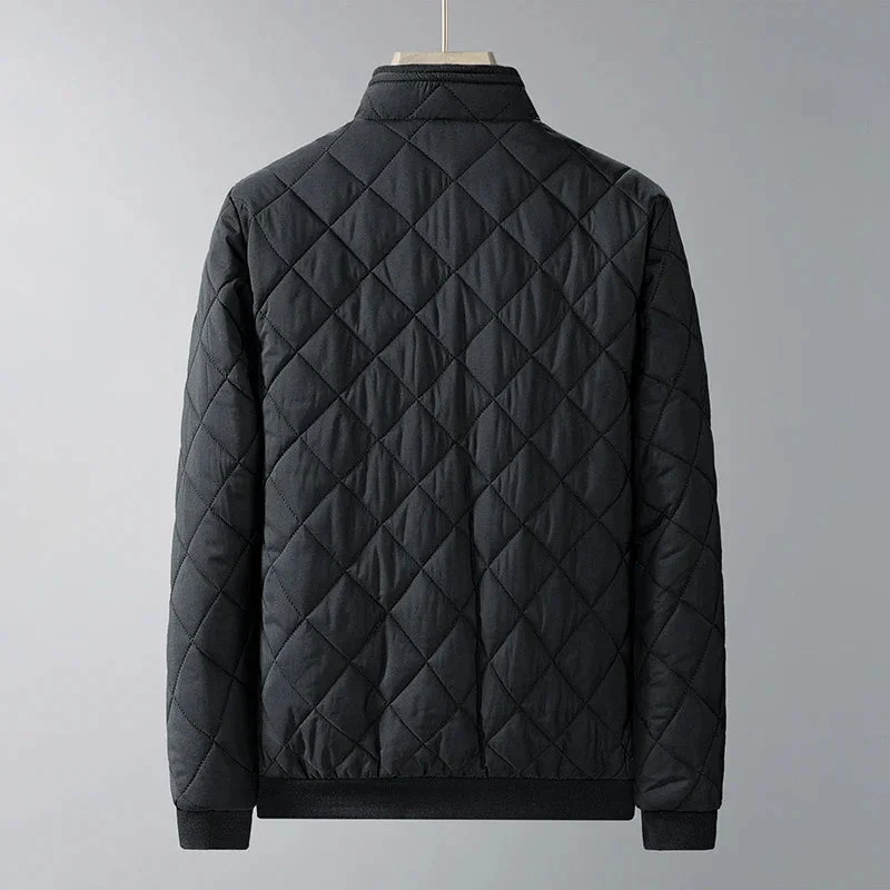 Titan Diamond-Quilted Bomber - Image 4