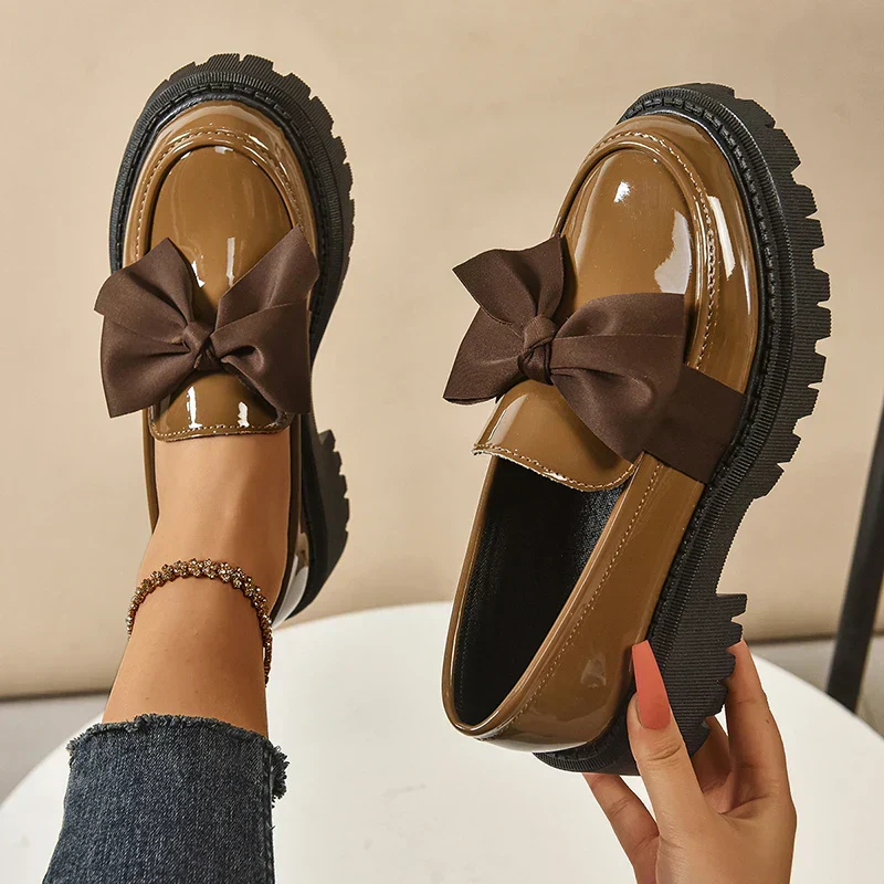 Valentina Chunky Bow Loafer - Image 16