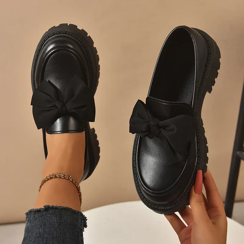 Valentina Chunky Bow Loafer - Image 26