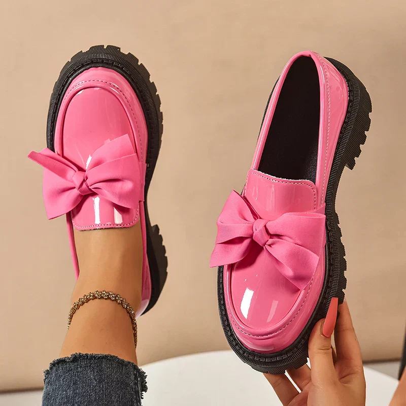 Valentina Chunky Bow Loafer - Image 6