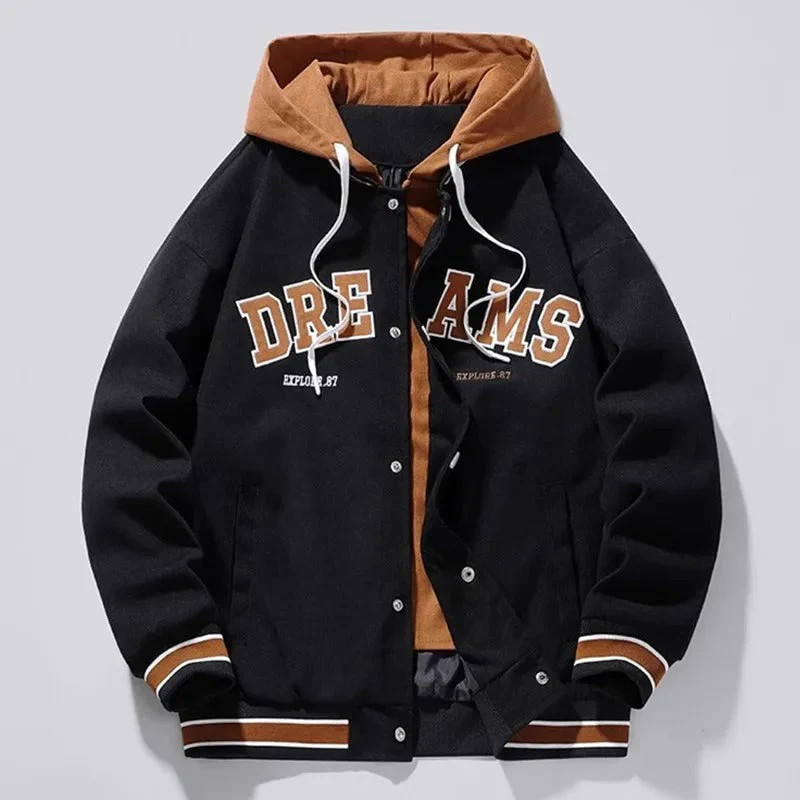 Varsity-Inspired Hooded Bomber – "Dreams" Edition - Image 3