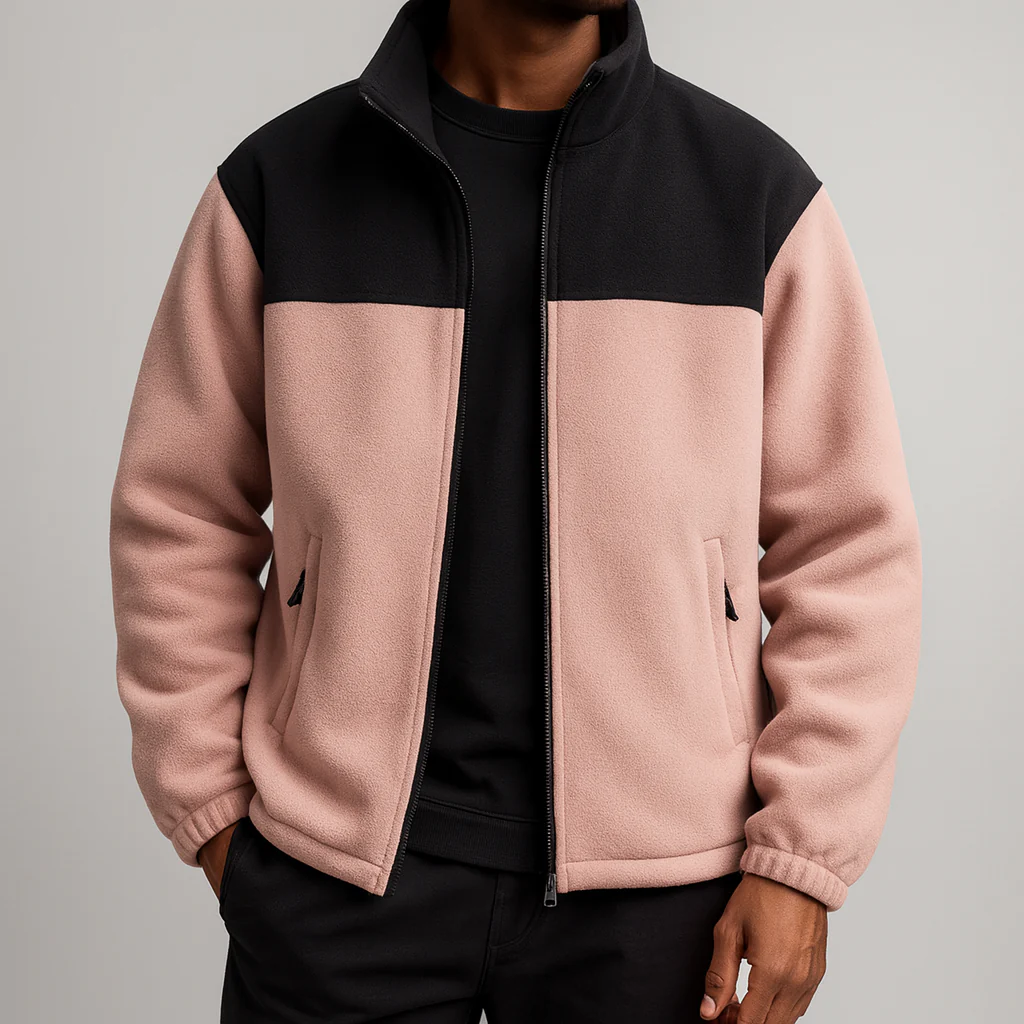 Whistler Two-Tone Fleece Jacket - Image 6