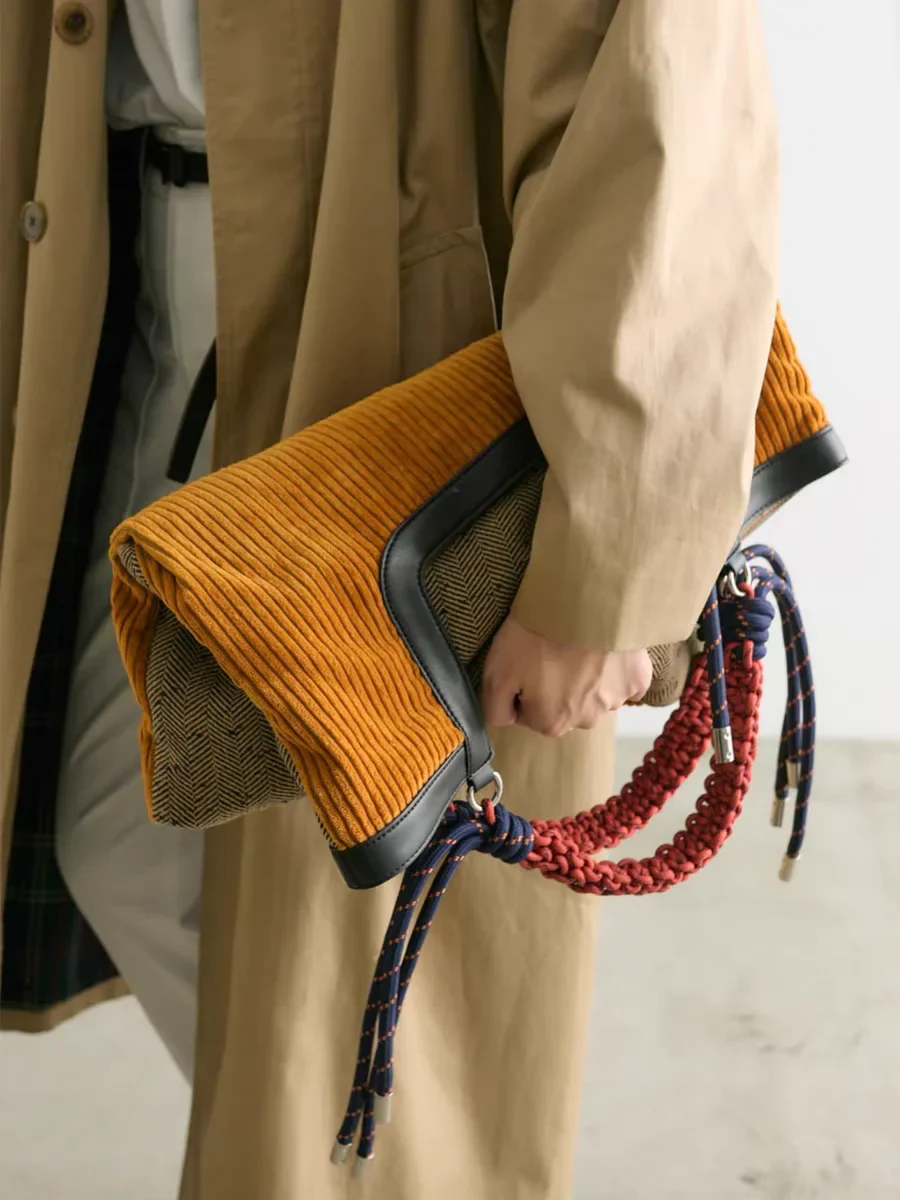 Woven-Strap Cord Tote - Image 5